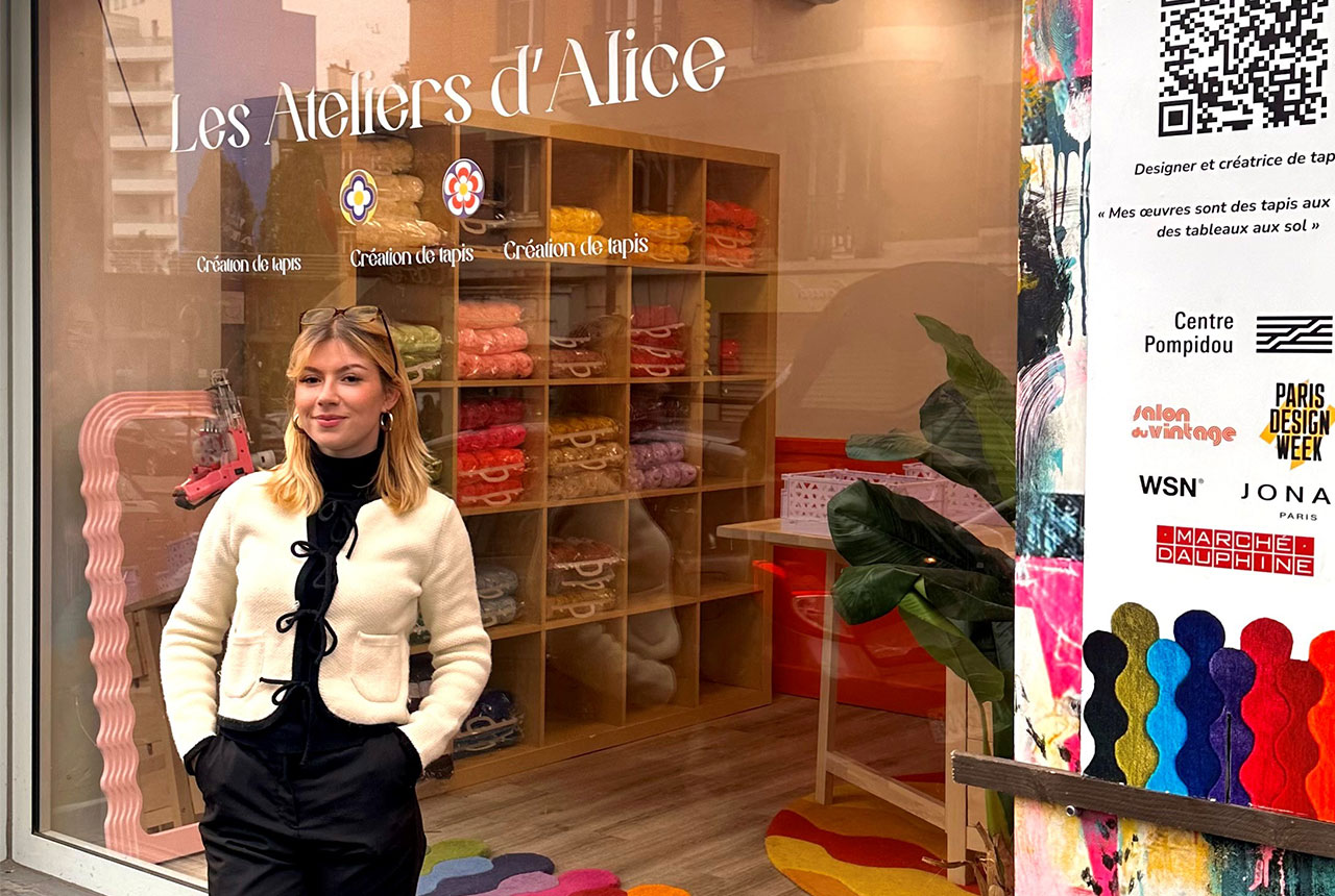 Les Ateliers d'Alice - Boutique et atelier de tufting installé à Paris 19e