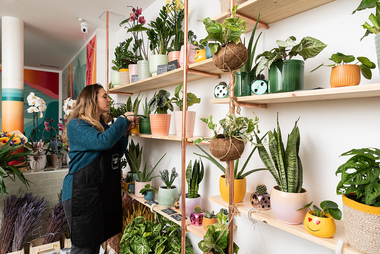 Fleur de rue - boutique de fleurs installée à Paris 20e