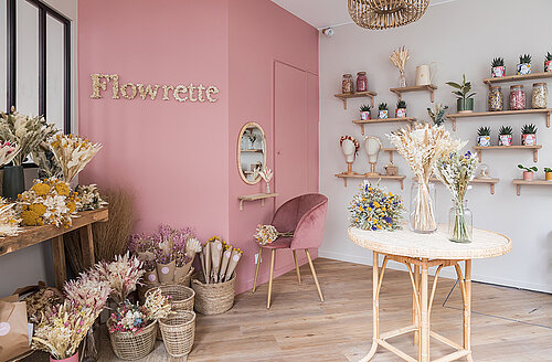 La Maison Flowrette - concept store dédié à la décoration végétale 14e