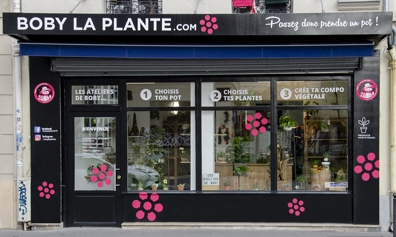 Boby La Plante - Fleuriste installé à Paris 13e