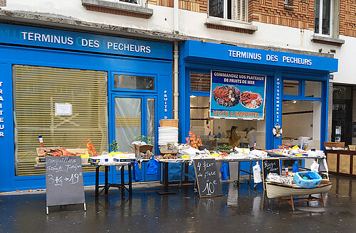 Poissonnerie paris 20 Le terminus des pêcheurs