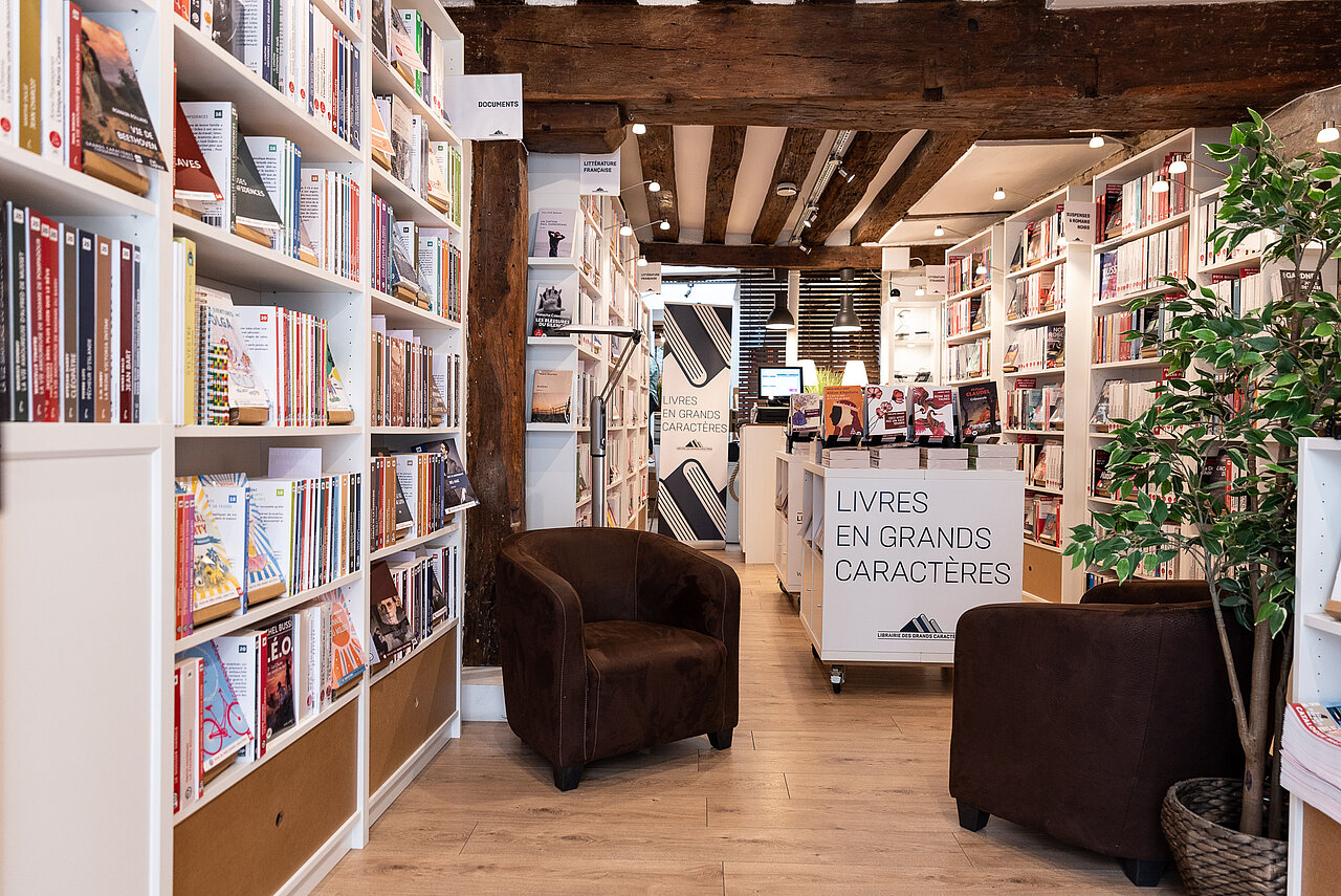 Librairie des grands caractères - librairie livres grands caractères paris 5e