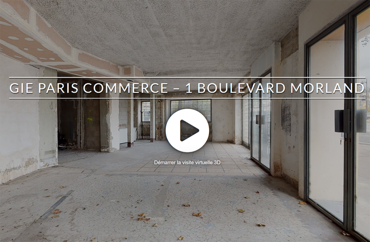 Visites virtuelles de locaux commerciaux à Paris