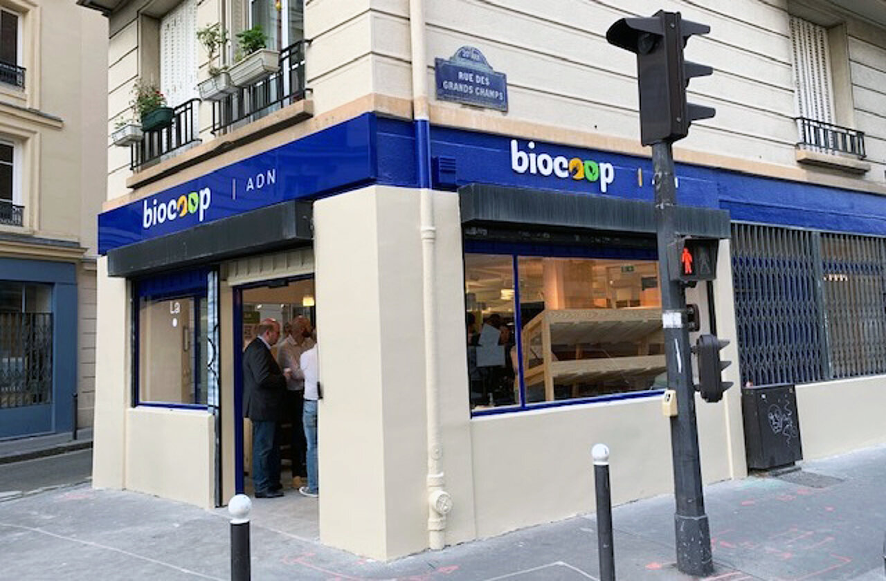 Biocoop magasin anti déchet à Nation Paris 20e