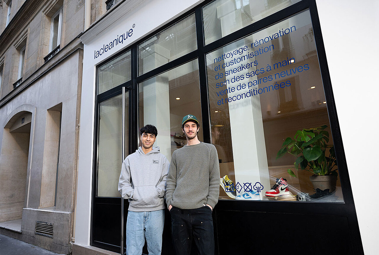 La Cleanique - Boutique nettoyage sneakers installée dans le 9e arrondissement de Paris