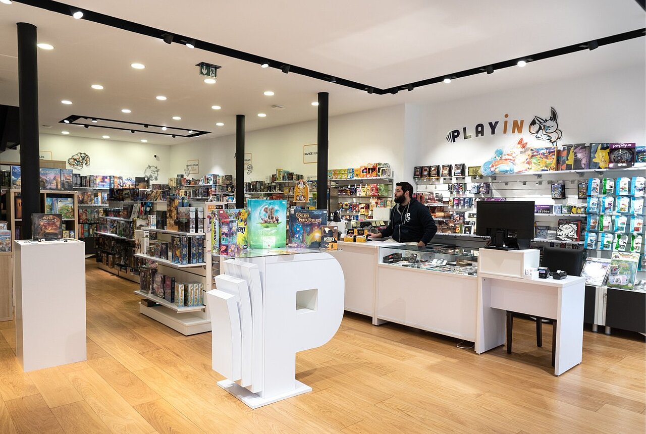 Play In - Boutique de jeux de société installée dans Paris Centre