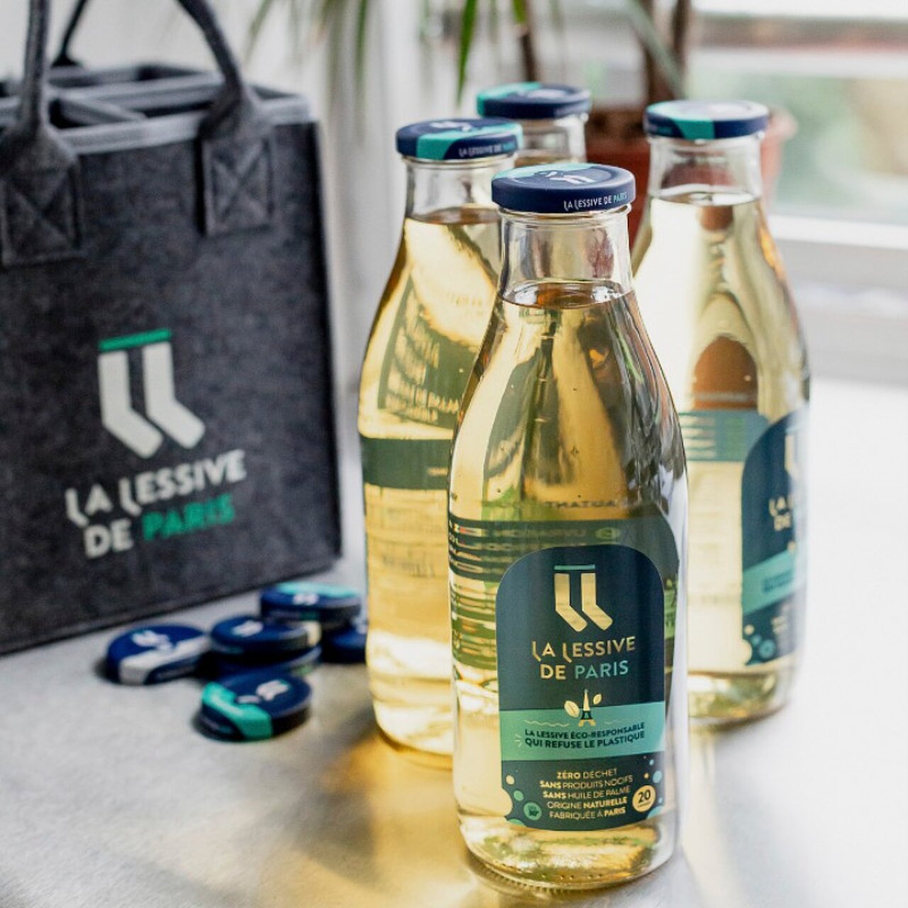 Lessive de Paris - Lauréat du label Fabriqué à Paris 2021 Catégorie Produits manufacturés