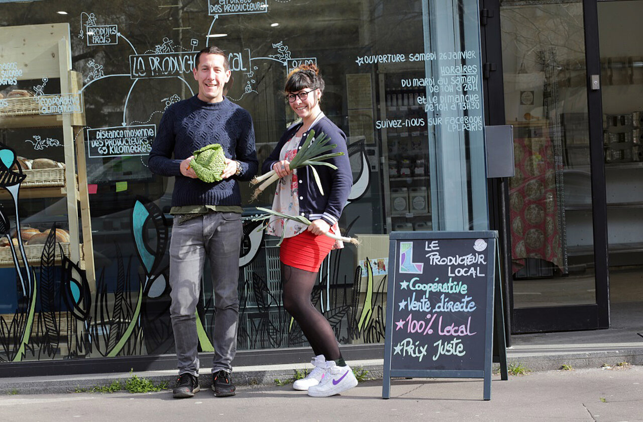 Le Producteur Local magasin de fruits et légumes, épicerie à Paris 20e