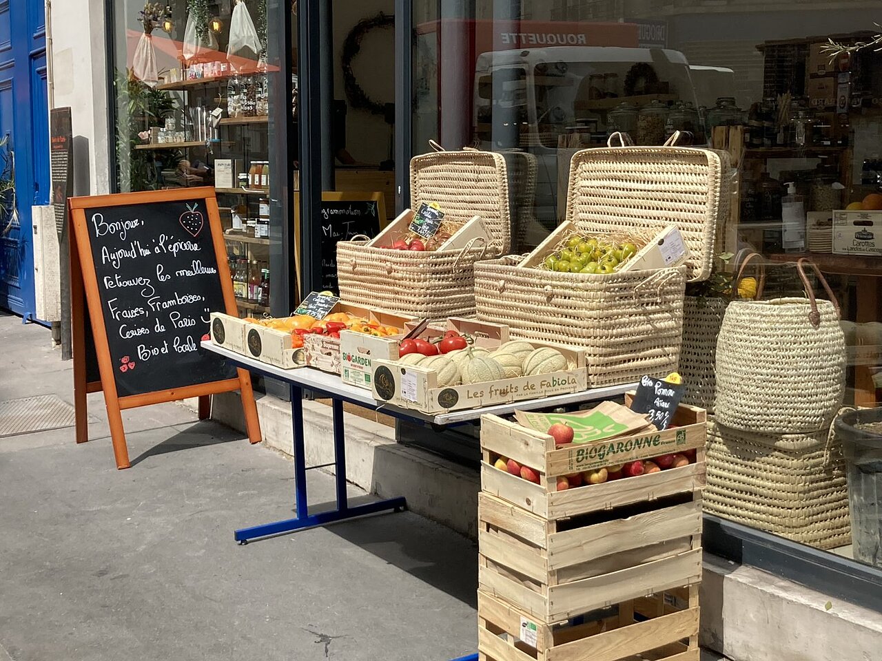 Les volontaires du vrac - Épicerie fruits et légumes bio Paris 15e