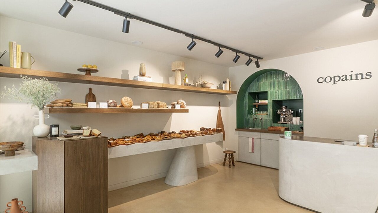 Boulangerie Pâtisserie Copains- Lauréat 2022 prix Paris Shop Design