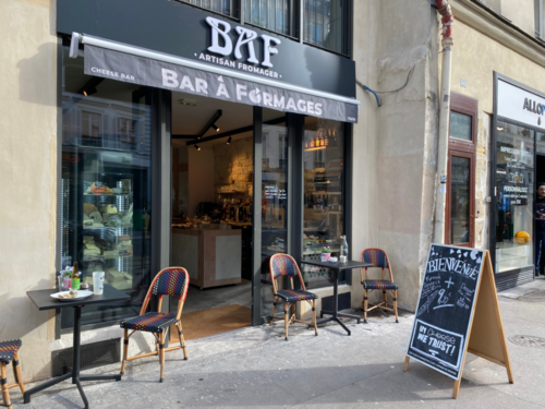 BAF - Bar à fromage installé à Paris 10e