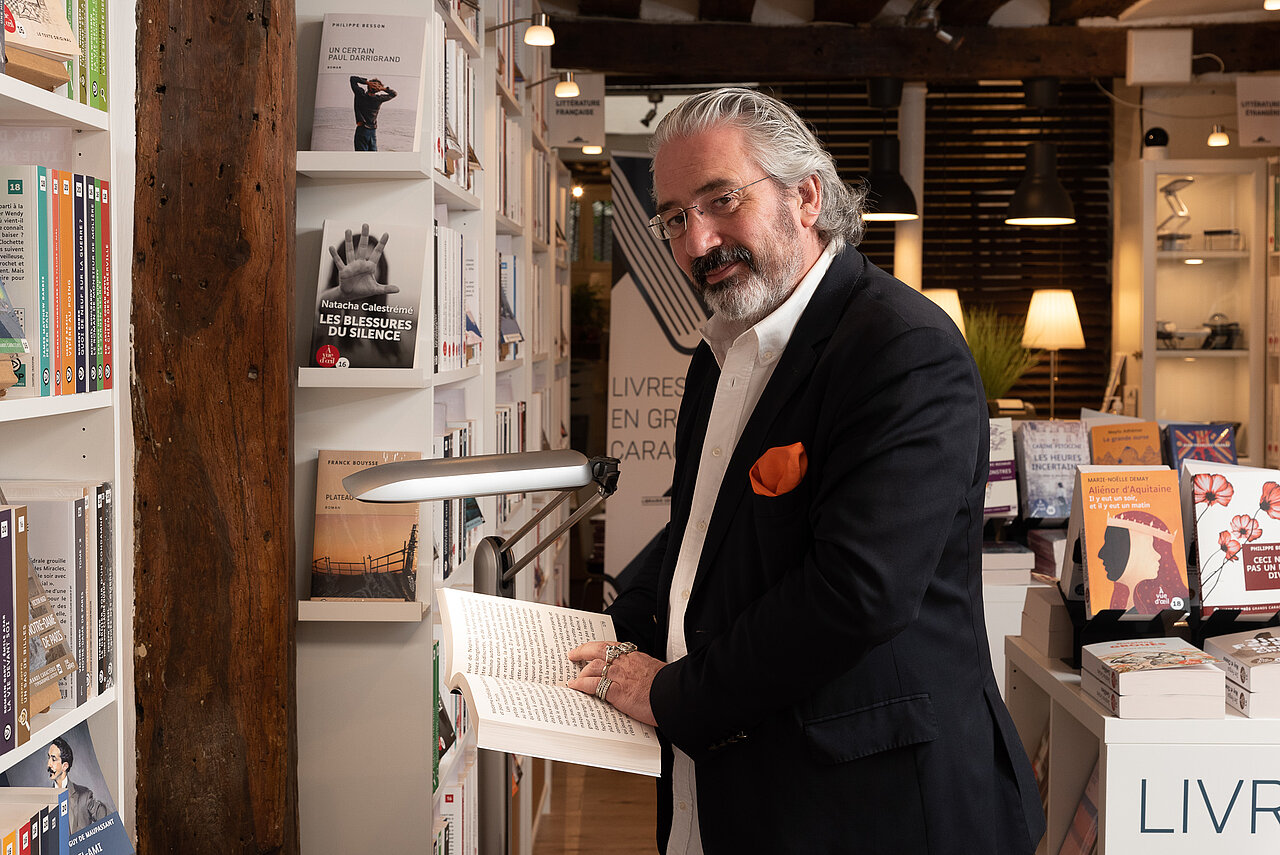 Librairie des grands caractères - gérant librairie installée à Paris 5e