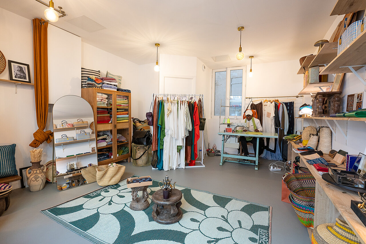 Atelier Jarama - Boutique vêtements et accessoires africains Paris 18e