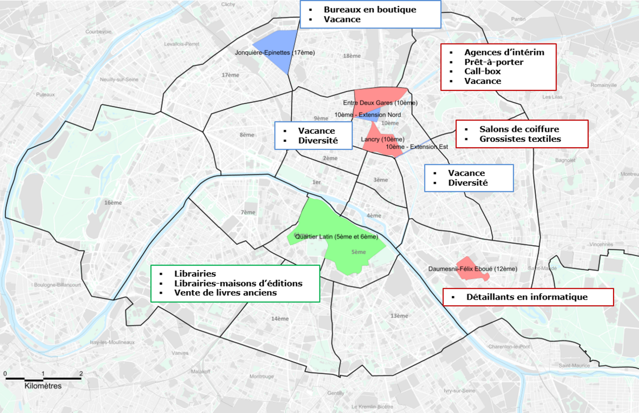 SEM Paris Commerces - Cartographie programme vital quartier 2