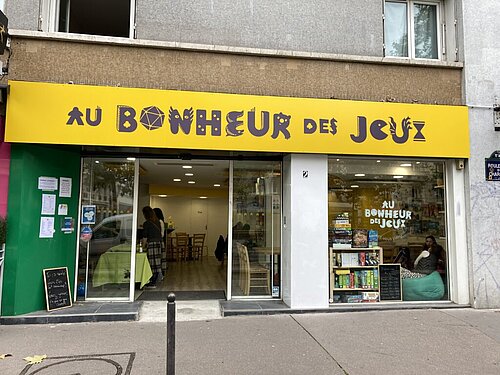 Au bonheur des Jeux- café-jeux, Paris 11e