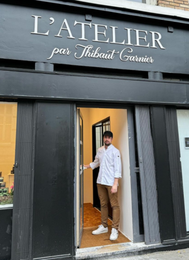 Thibault Garnier - Nouvelle pâtisserie atelier Paris 15e