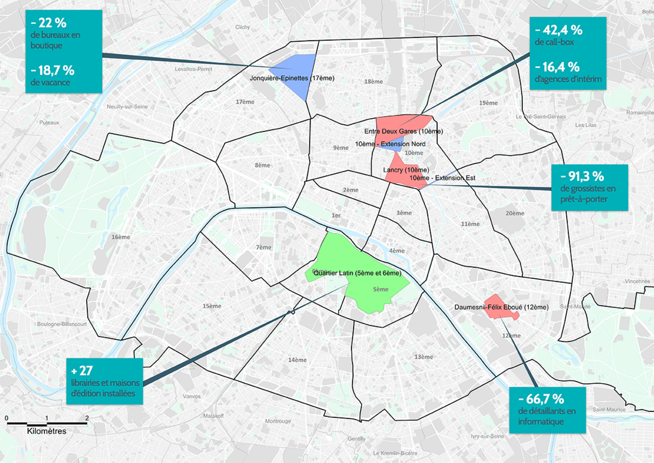 SEM Paris Commerces - Résultat opération vital quartier 2 Paris