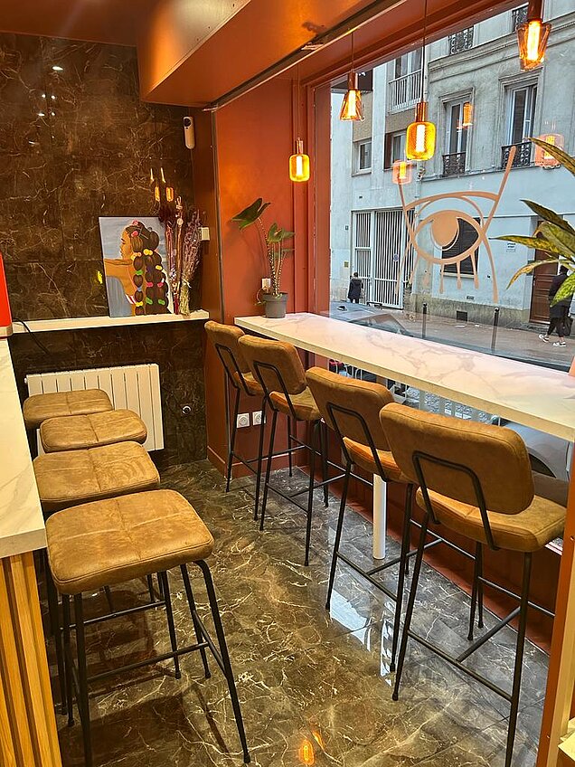 Haïtian Mama -Restaurant installé dans le quartier de la goutte d'or Paris 18e