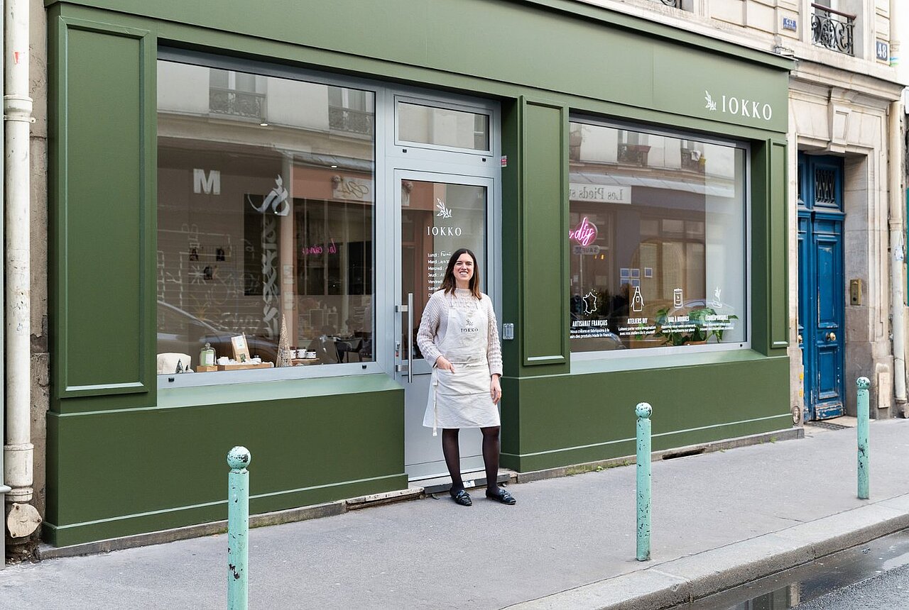 Iokko - Commerce de bougies parfumées installé dans le 11e arrondissement de Paris