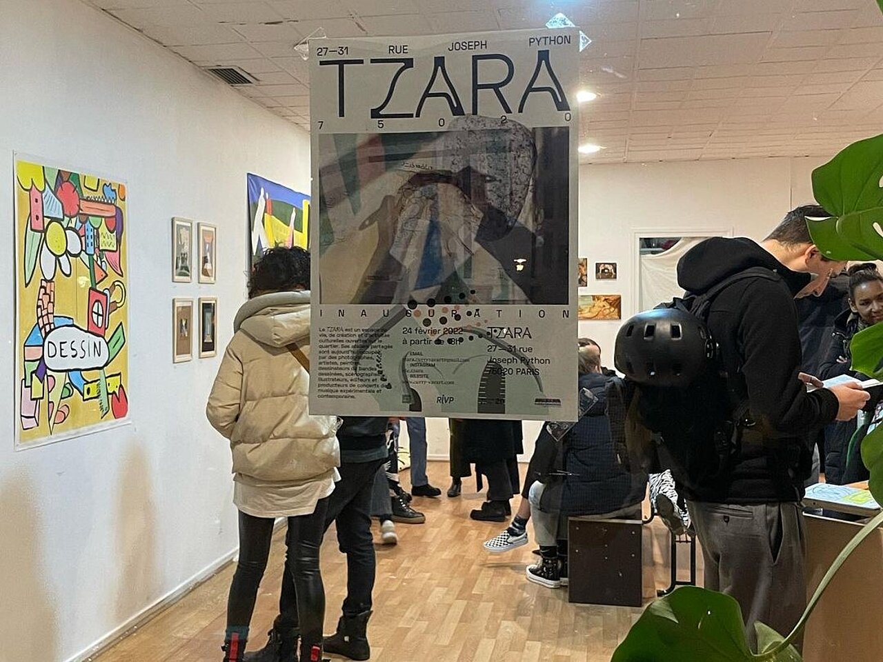 Tzara - Collection curry Vavart atelier artistes Paris 20e