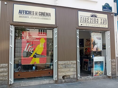 Tiberius Kay - boutique d’affiches de cinéma originales, paris 15e